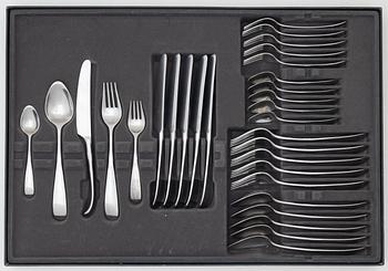 Vivianna Torun Bülow-Hübe, Cutlery service 'Vivianna', 30 pieces, Georg Jensen, Denmark.