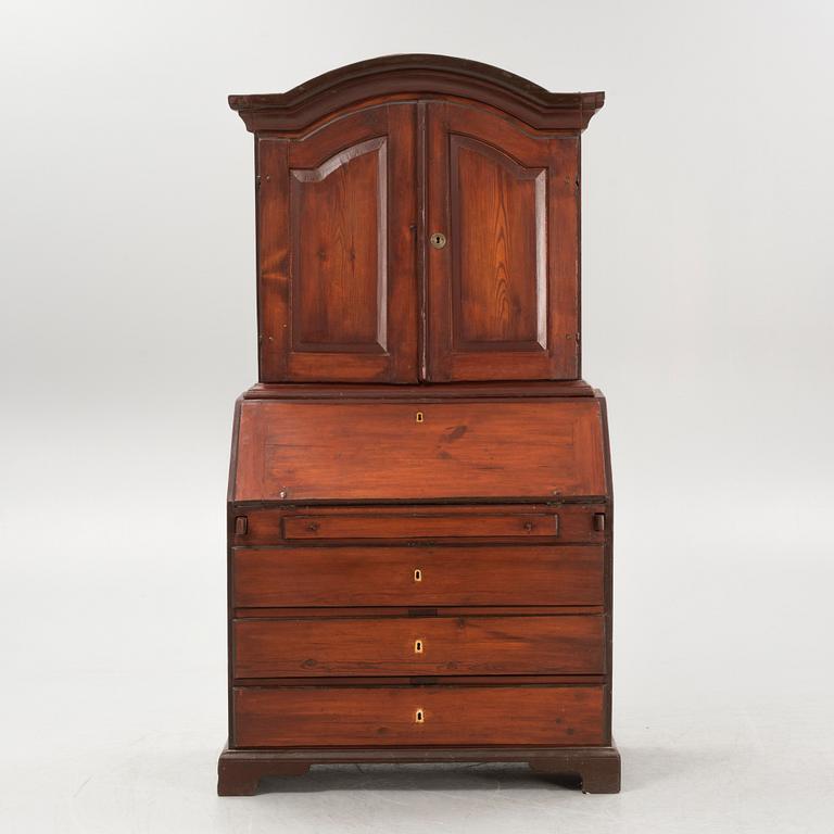 A 18th/19th writing cabinet.