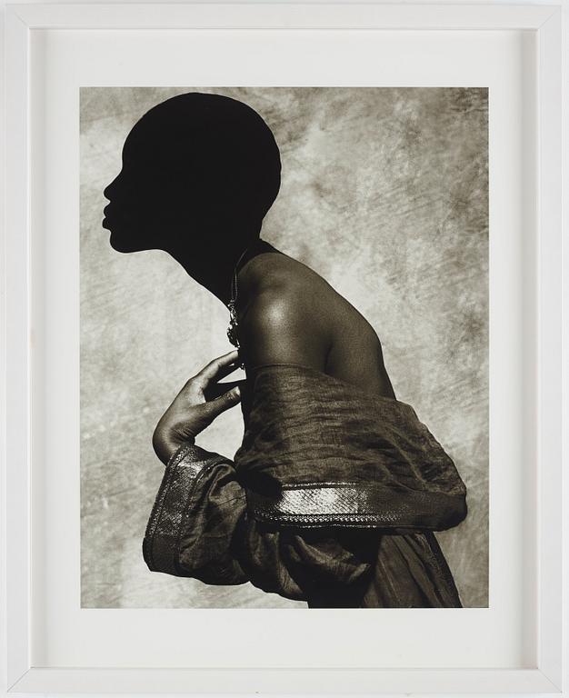 Albert Watson, "Naomi Campbell, Palm Springs, 1989".