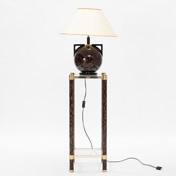 A table light with pedestal, Norco, late 20th Century.