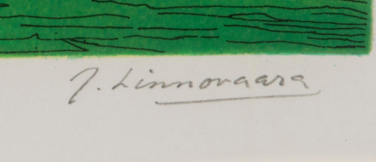 JUHANI LINNOVAARA, serigraph, signed, numbered 66/100.