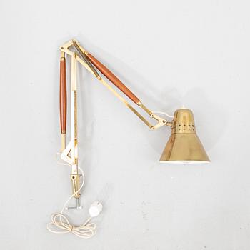 Desk lamp, model A 101 for LYX LSA, mid 20th century.