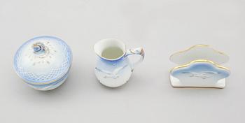 KAFFESERVIS, 27 delar, porslin, "Måsen", Bing & Gröndahl.