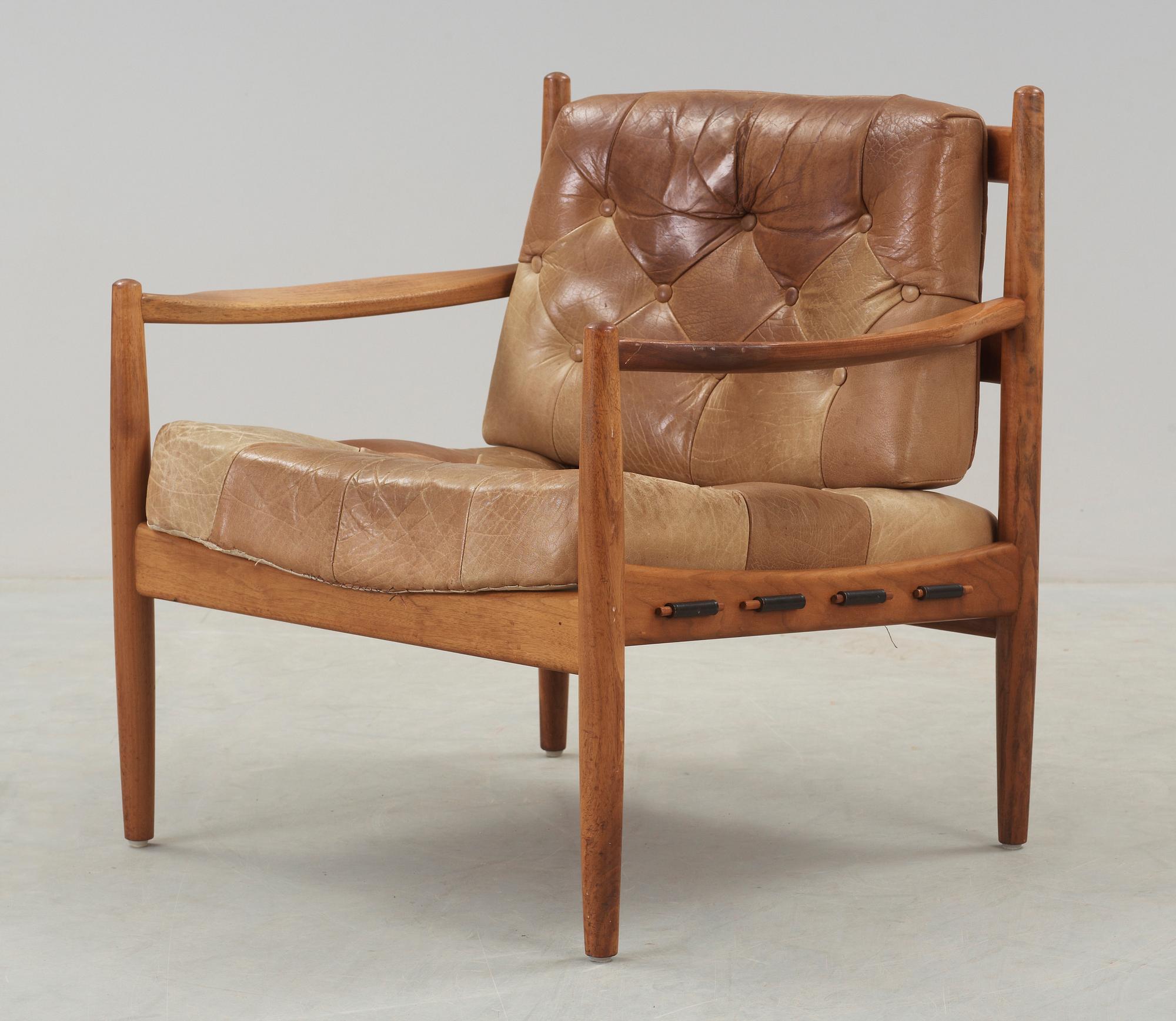 FÅTÖLJ, "Läckö", OPE, Ingemar Thillmark, 1960-tal.