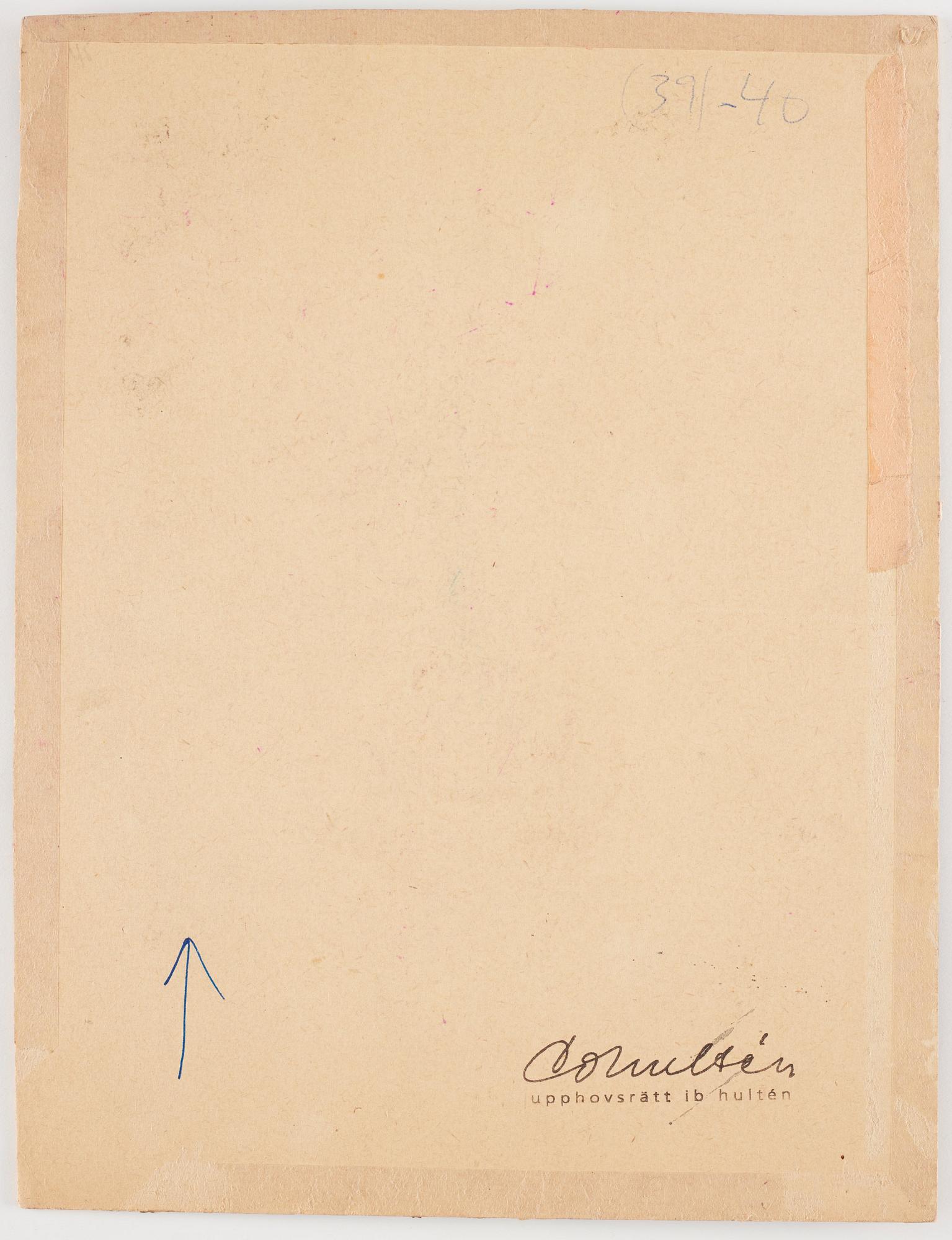 CO Hultén, "Glasmålningens protester".