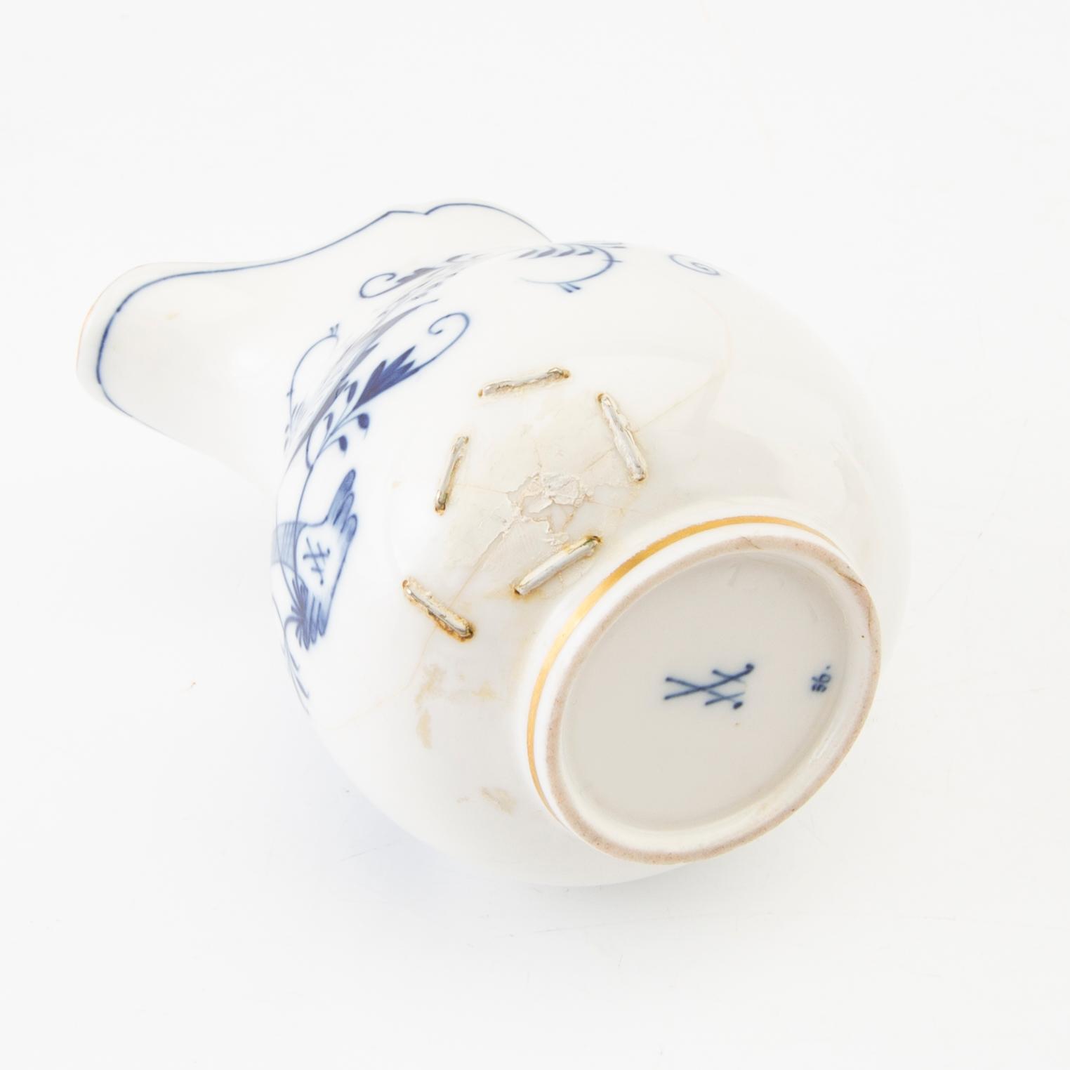 Service 21 pcs Meissen porcelain, first half of the 20th century.
