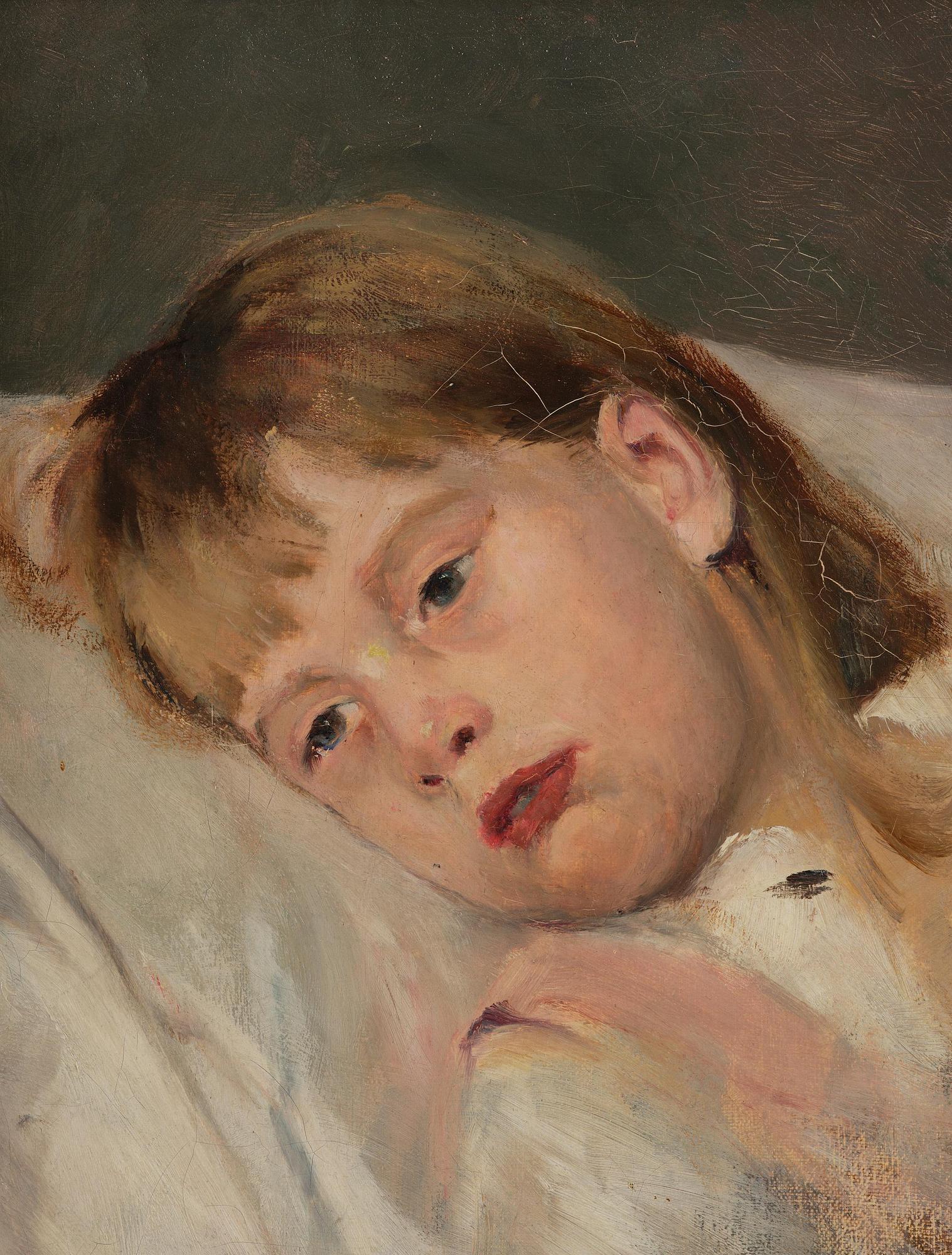 Lillie Bergh, The Girl in the Bed.