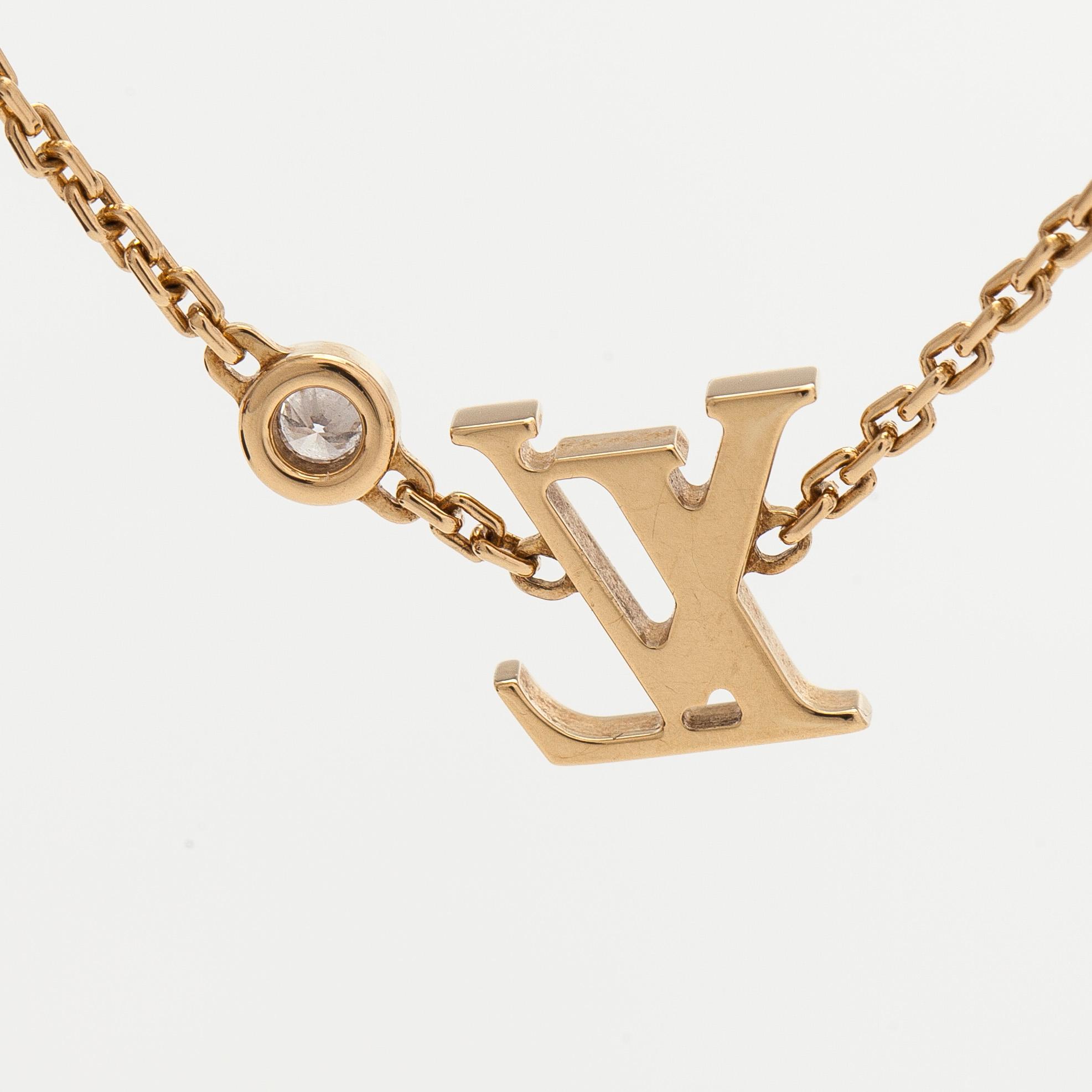Louis Vuitton, Kaulakoru, "LV Idylle Blossom", 18K kultaa ja briljanttihiottu timantti.