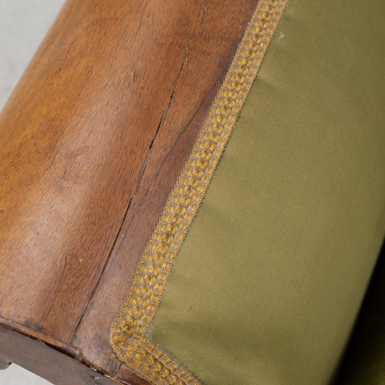 A chaise long, late Empire 1820s/1830s.