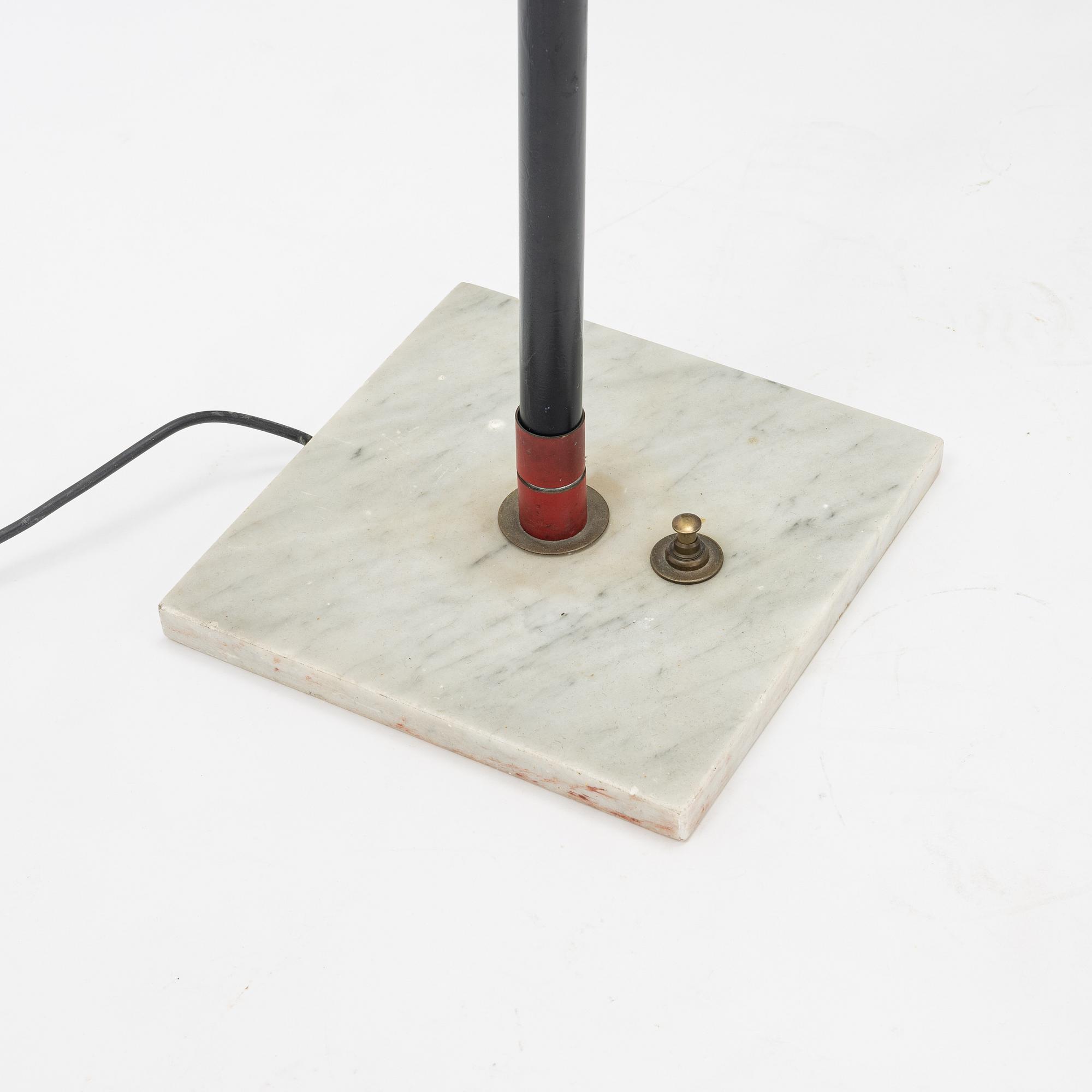 A mid 20th Century floorlamp, Italy.