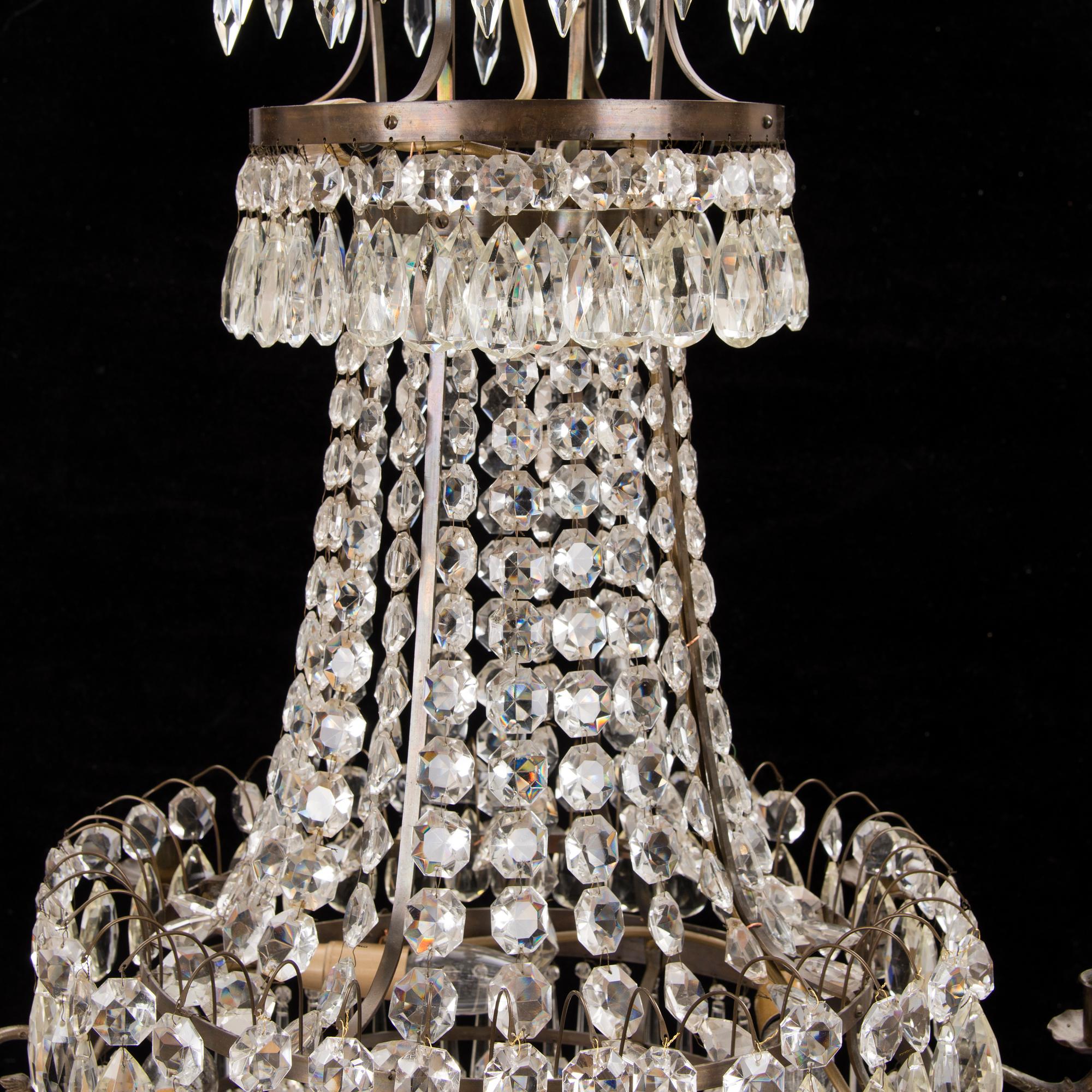 A 20th century chandelier.