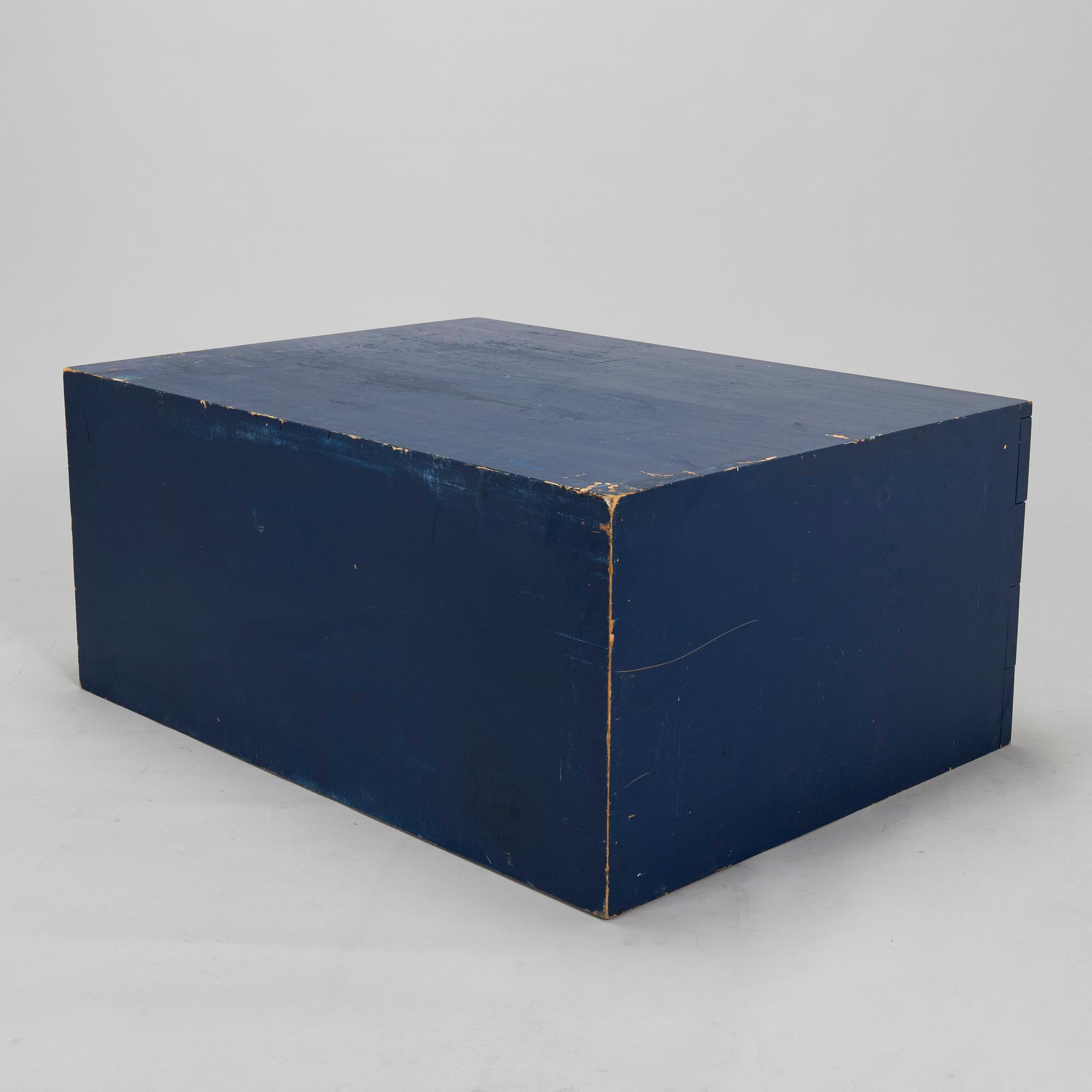 Arkivskåp /arkitektskåp, Arteks ritkontor, tillverkare O.Y. Huonekalu- ja Rakennustyötehdas A.B. 1900-talets mitt.