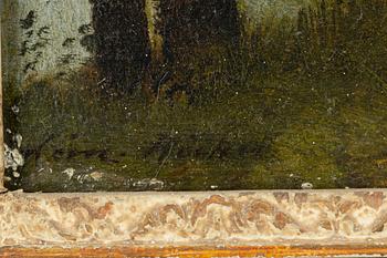 Léon Richet, River Landscape.