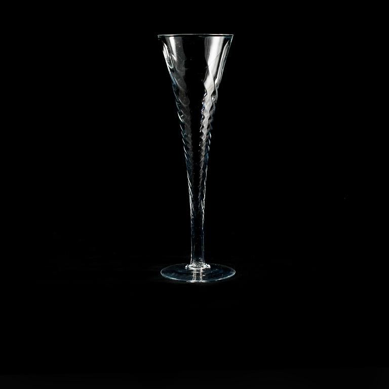 CHAMPAGNEGLAS, 11 st, 1900-talets andra hälft.