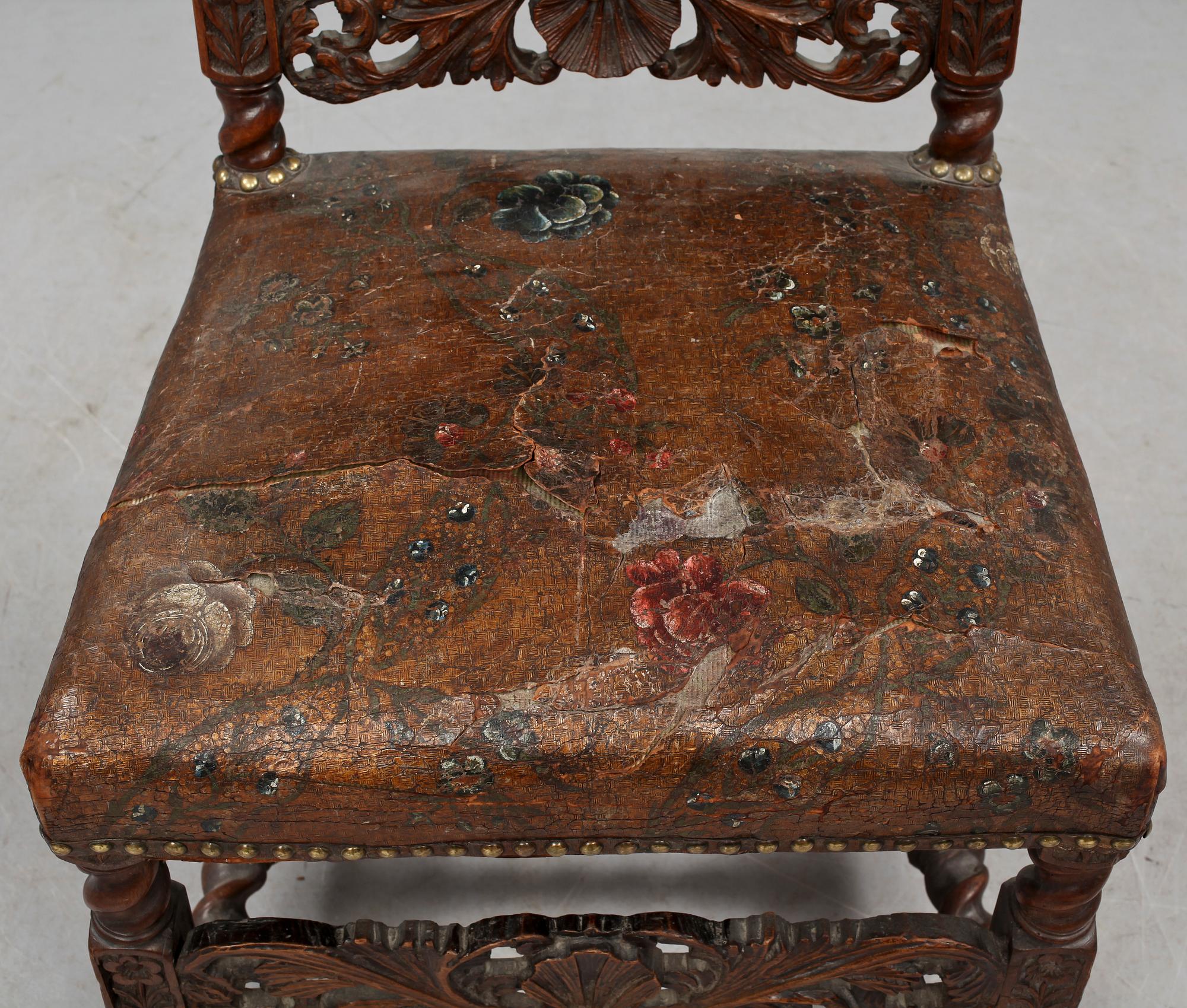 STOL, barockstil, 1800-tal.