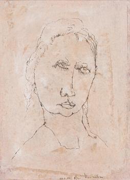 Olavi Vaarula, mixed media, signed and dated -74.