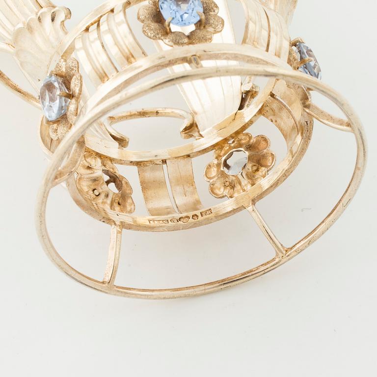 A bridal crown by Ceson, Göteborg, 1945.