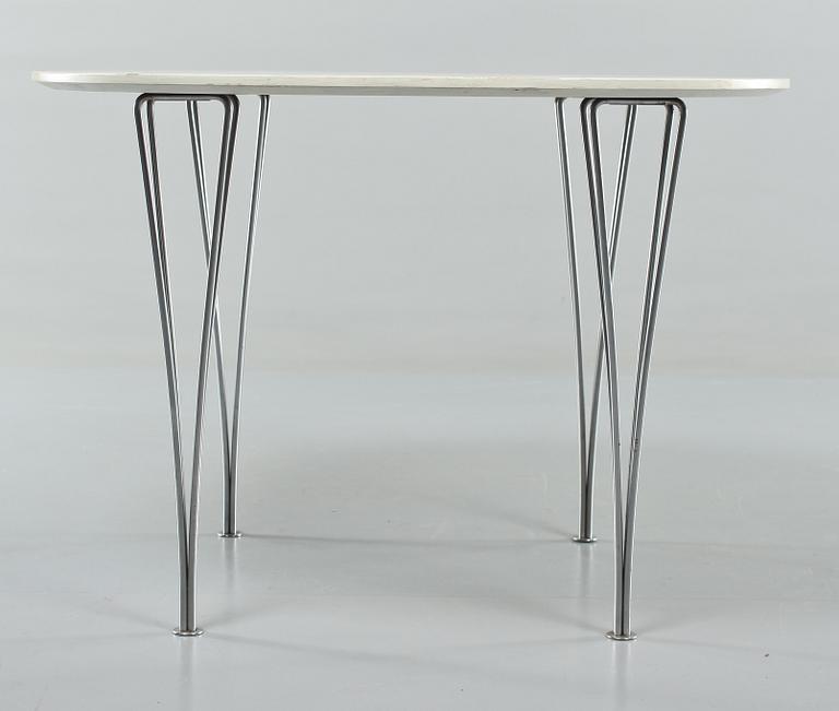 SOFFBORD, "Supercirkel", Piet Hein, Fritz Hansen, 1900-talets andra hälft.