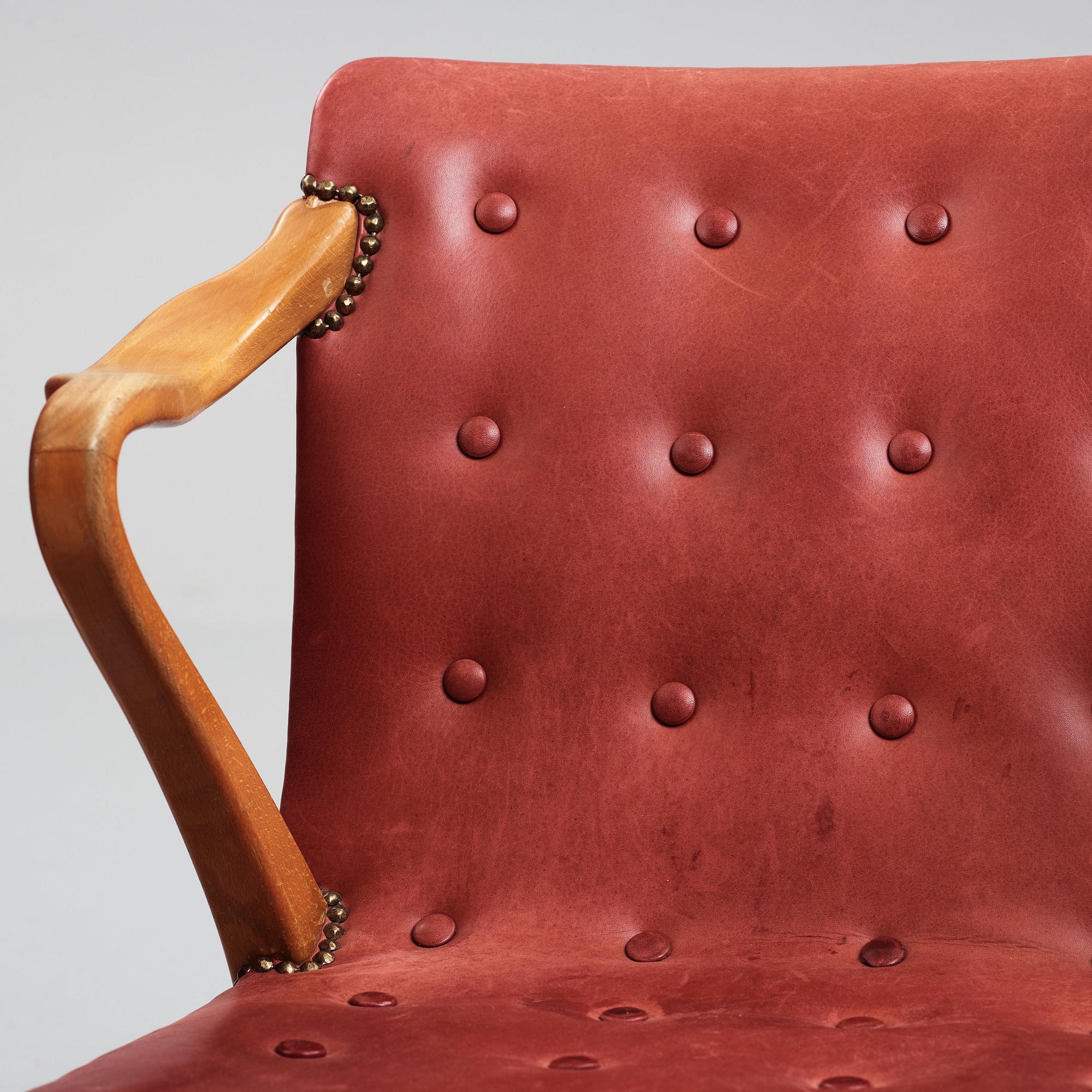 Axel Larsson, karmstolar, fem stycken, Svenska Möbelfabrikerna Bodafors, 1961.