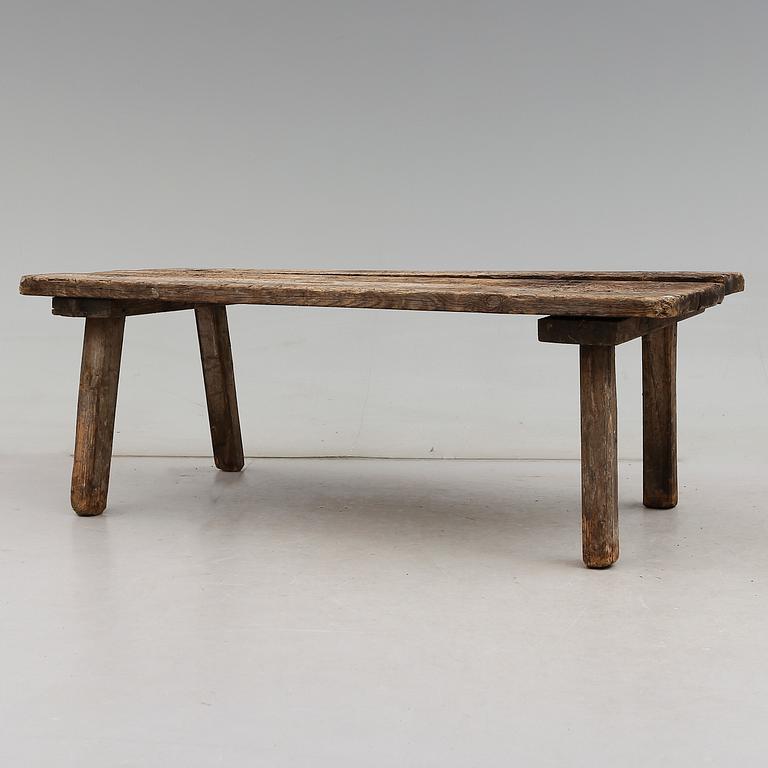 SLAKTBÄNK, allmoge, 1800-tal.