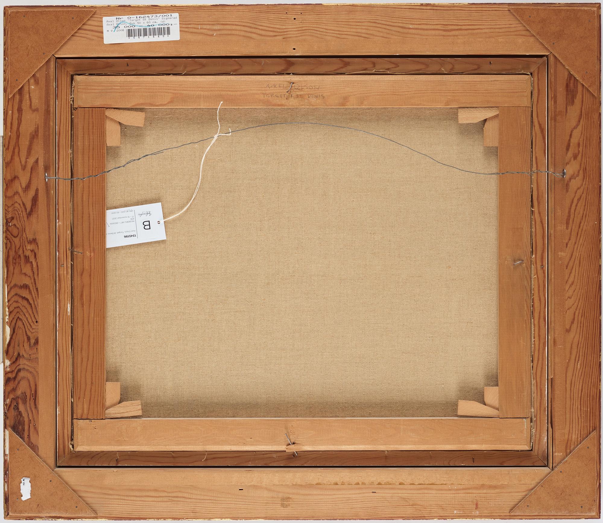 Axel Olson, The square, St Denis.