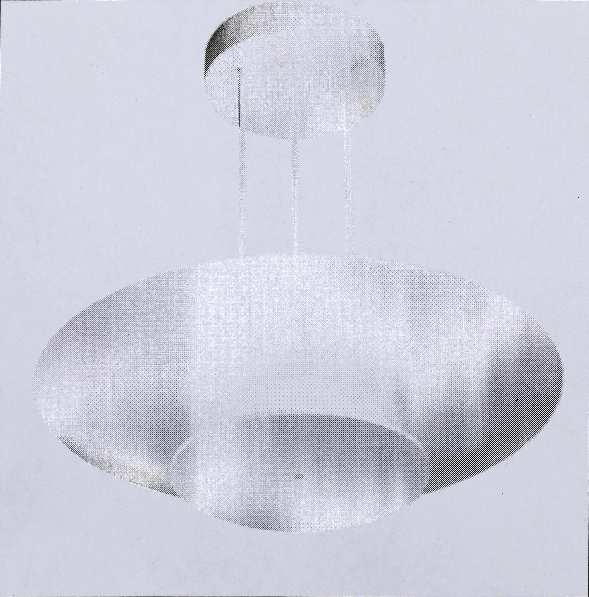 TAKLAMPA. Boréns 1980-tal. "Uranus". H 110.