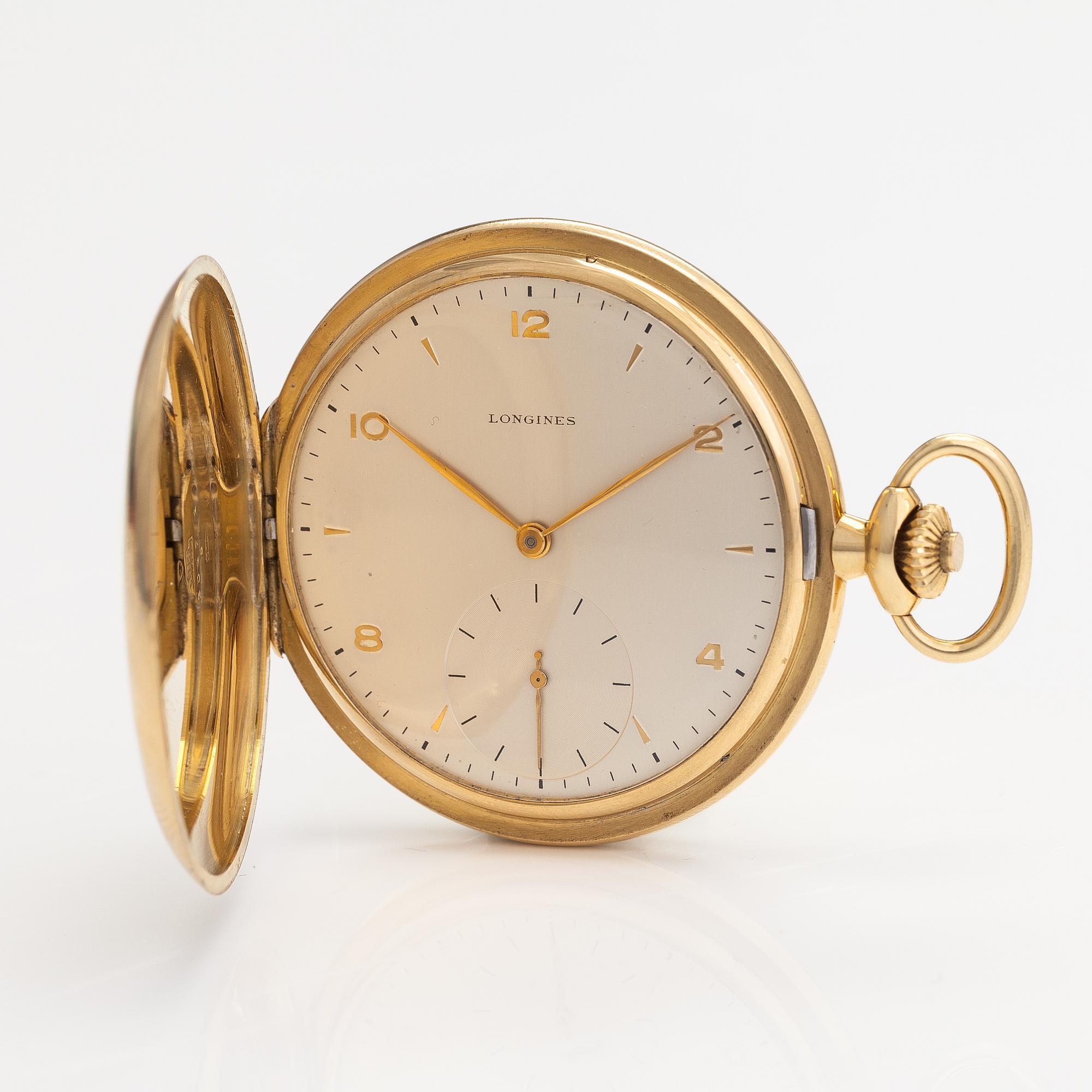 Longines, taskukello, 46 mm.