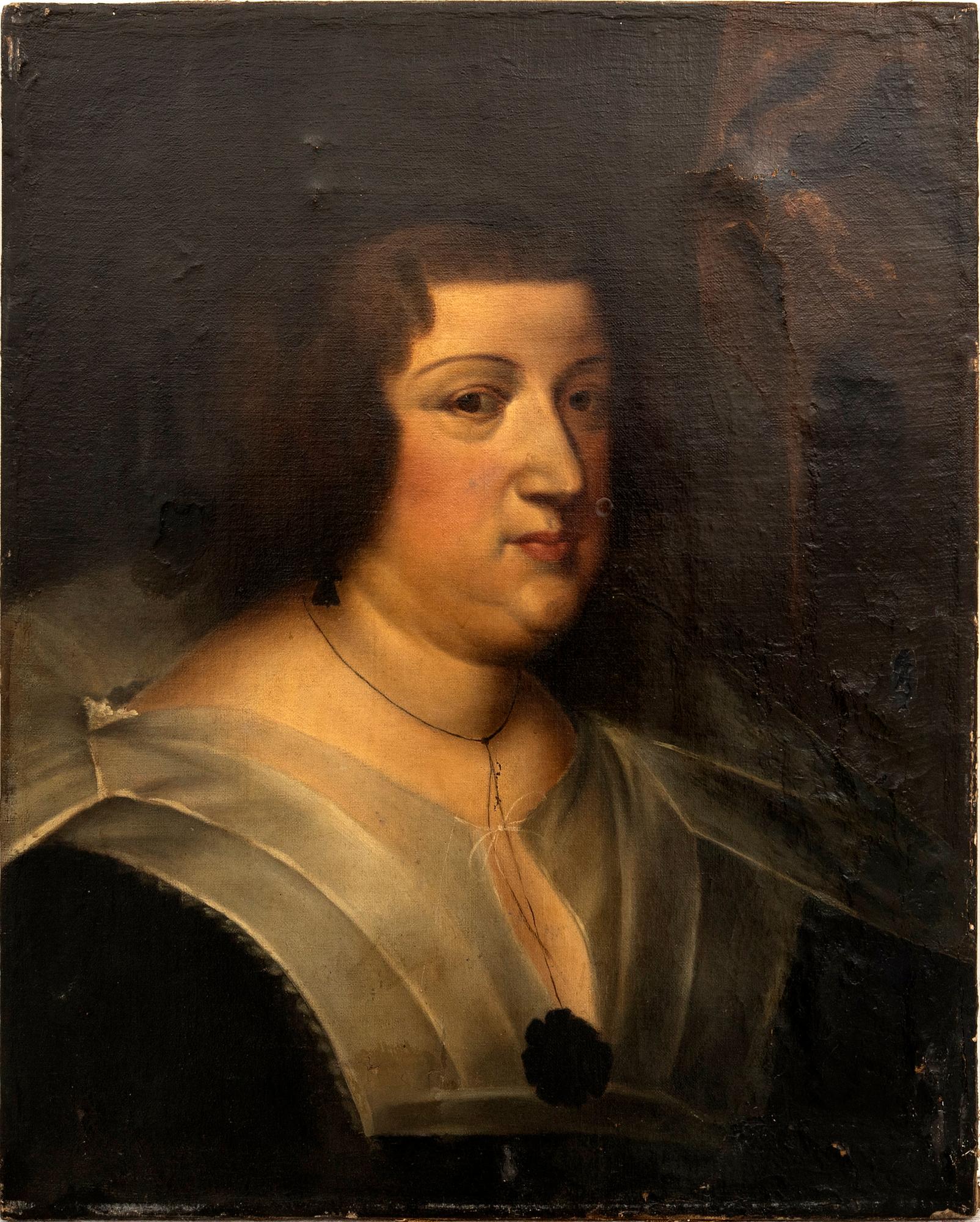Unknown artist 17th/18th century, likely a portrait of Maria De Medici.