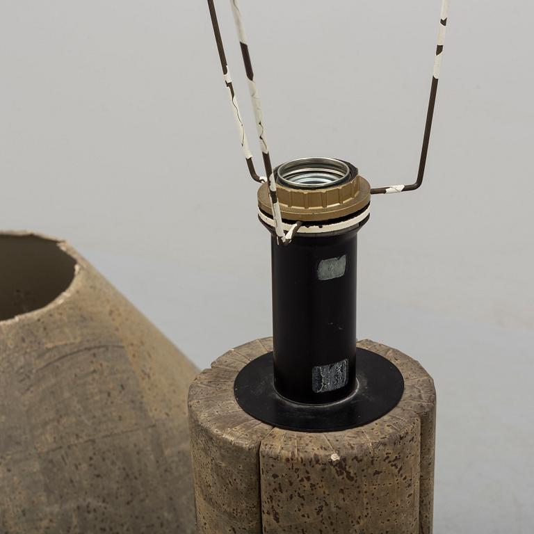 INGO MAURER, bordslampa, "Cork", 1900-talets andra hälft.