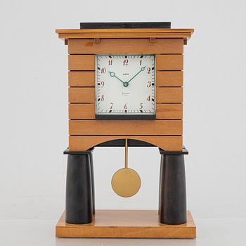 Michael Grave, table clock, Alessi, Italy.