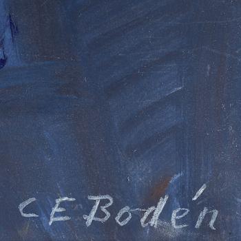 CARL ERIK BODÉN, blandteknik på papp, signerad.