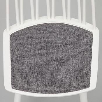 Markus Johansson, four 'Zigzag' chairs, Hans K.