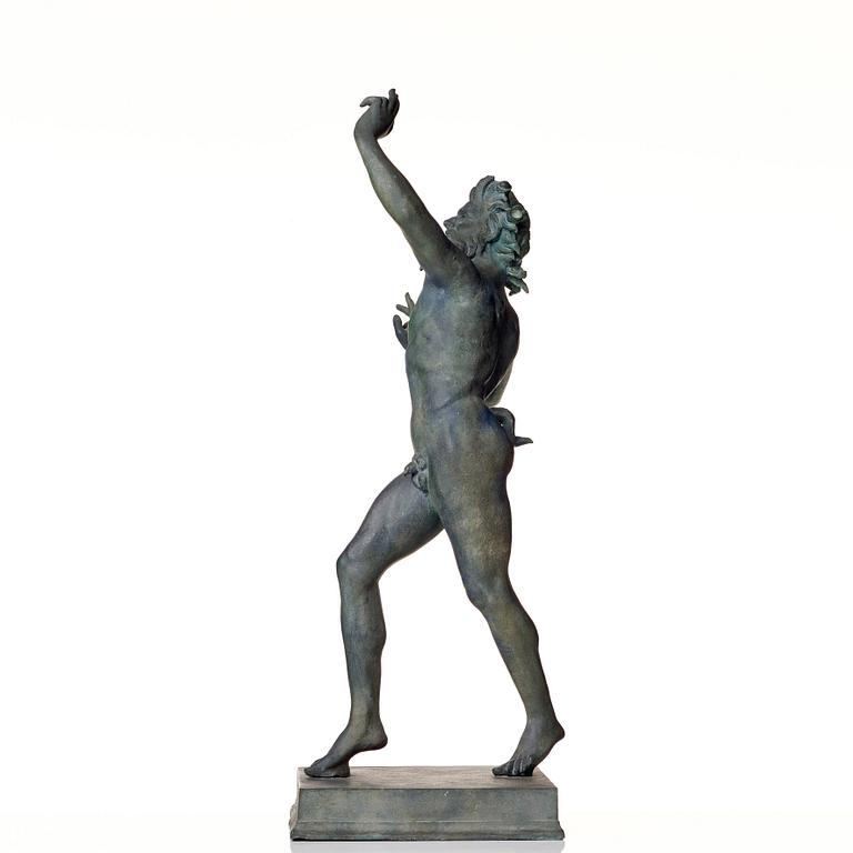 "The Dancing Faun of Pompeii".