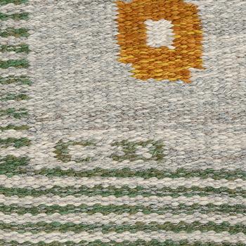 A CARL DANGEL, flat weave, 266 x 172 cm.