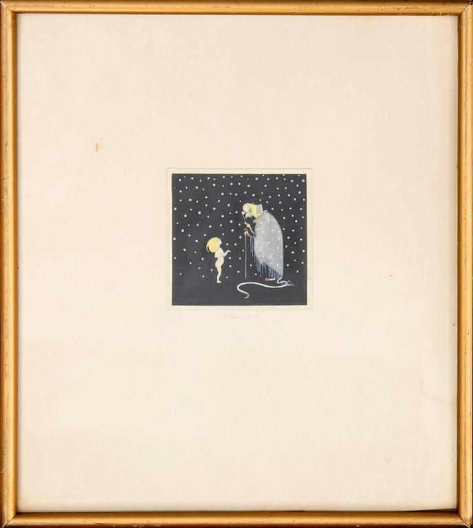 Einar Nerman, 9 pcs., 1915.