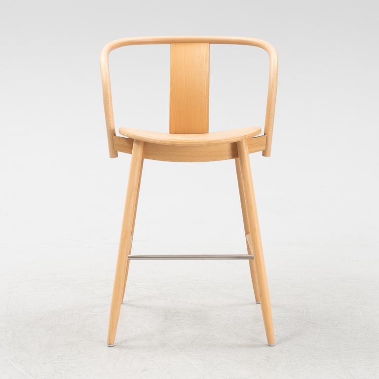 A beech 'Icha Bar Chair' by Chris Martin for Massproductions.