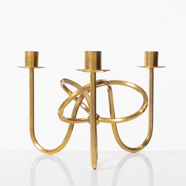 Josef Frank, a brass candelabrum, "The Friendship Knot", Svenskt Tenn.