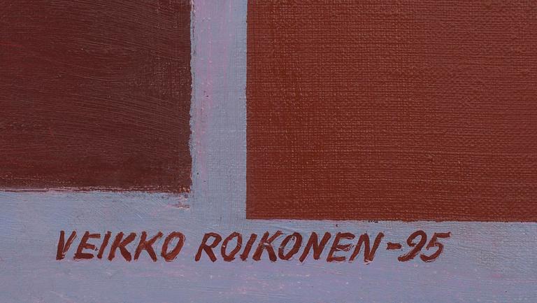 VEIKKO ROIKONEN, olja på duk, sign. och dat. -95.