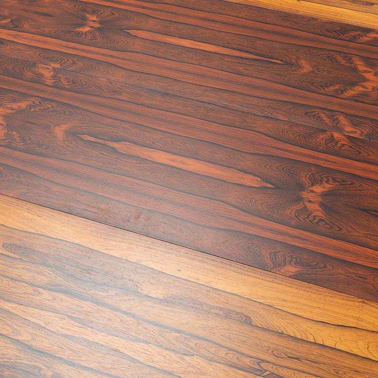 A rosewood dining table, 1970's.