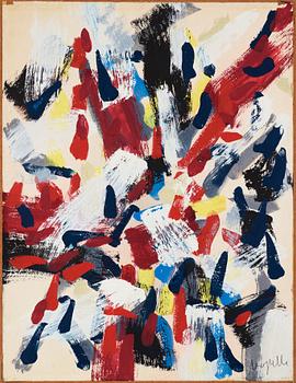 Jean-Paul Riopelle, "Sous le mythe de gitksan II".