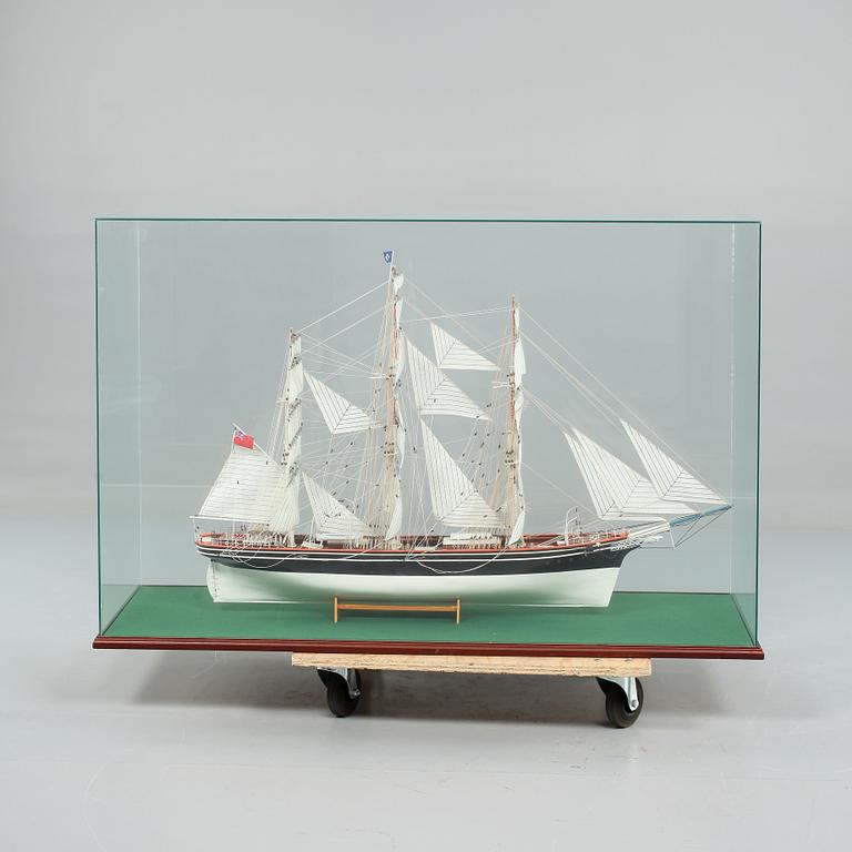 SKEPPSMODELL, "Cutty Sark". 1900-talets andra hälft.