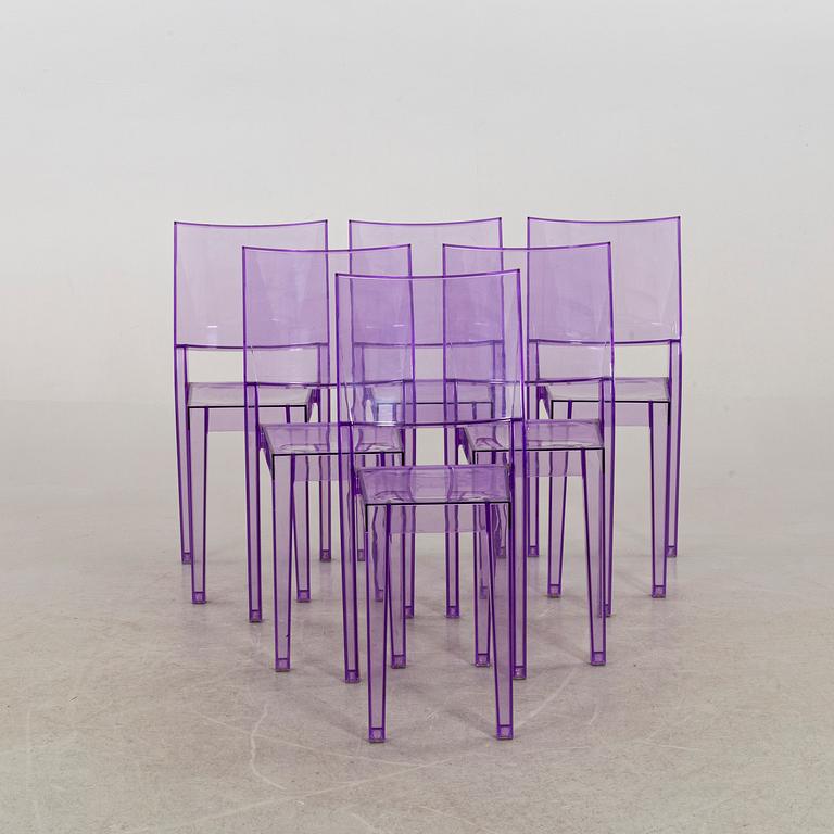 A SET OF 6 PHILIPPE STARCK "LA MARIE" CHAIRS by KARTELL.