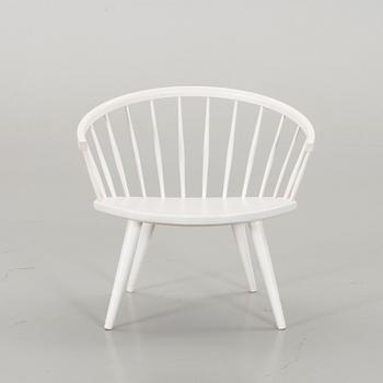An Yngve Ekström "Arka" lounge chair, designed 1955, Stolab Sweden.