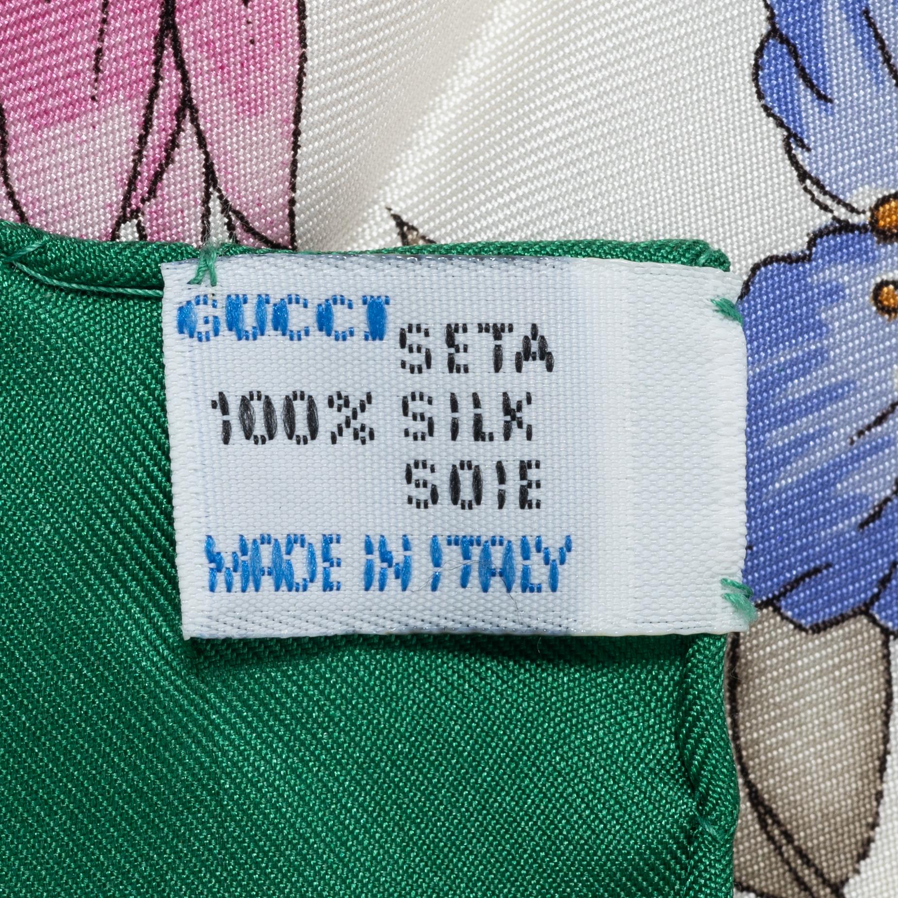 Gucci, vintage scarf.
