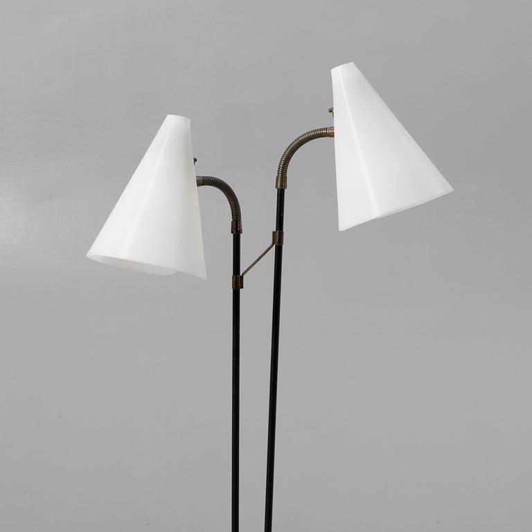 Floor lamp, mid-20th century.