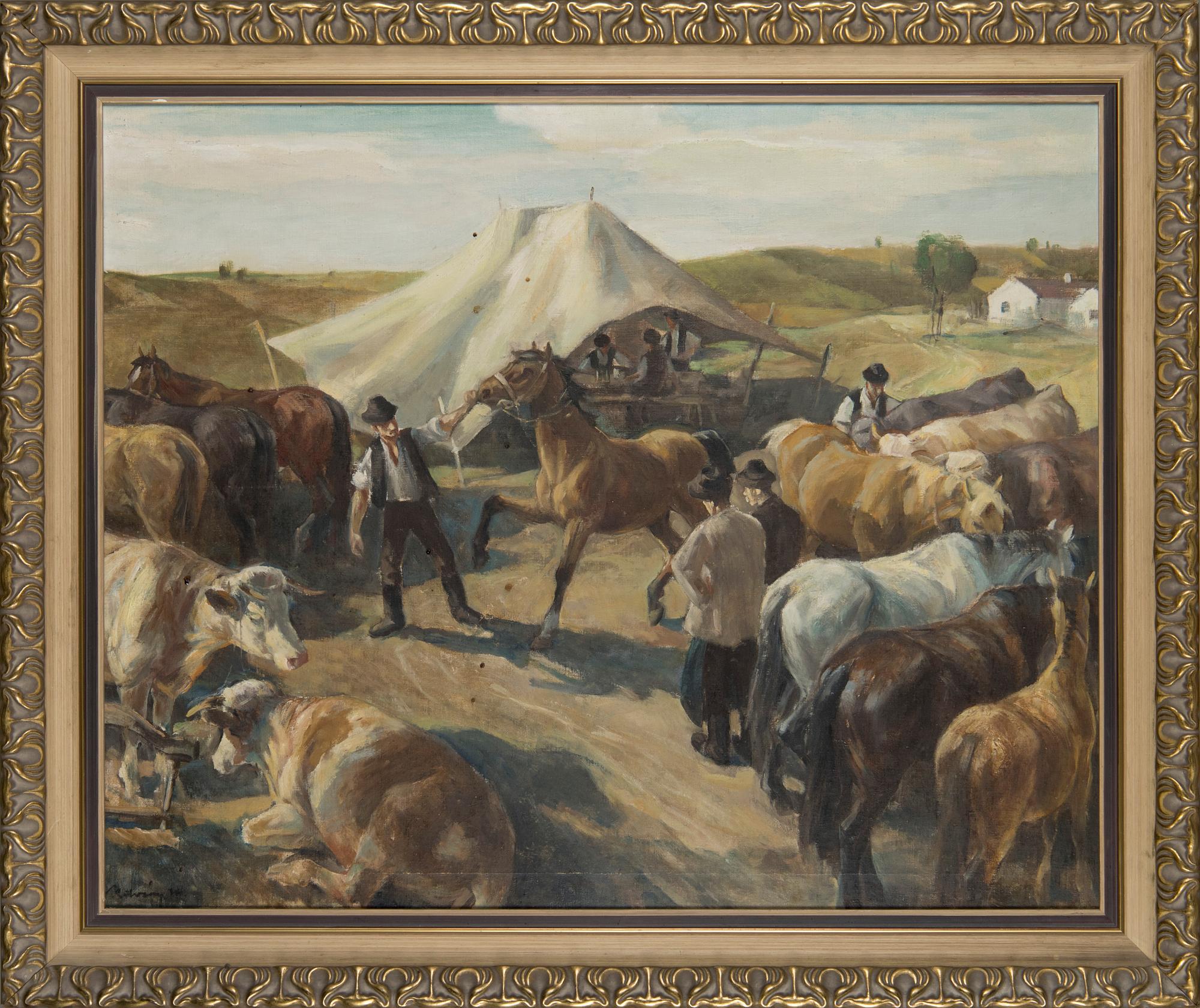 Pal Udvary, Hästmarknad.