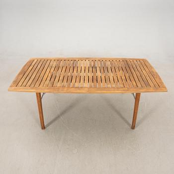 Jakob Berg trädgårdsmöbel 7 dlr "Ballare" för Fritz Hansen Danmark sent 1900-tal.