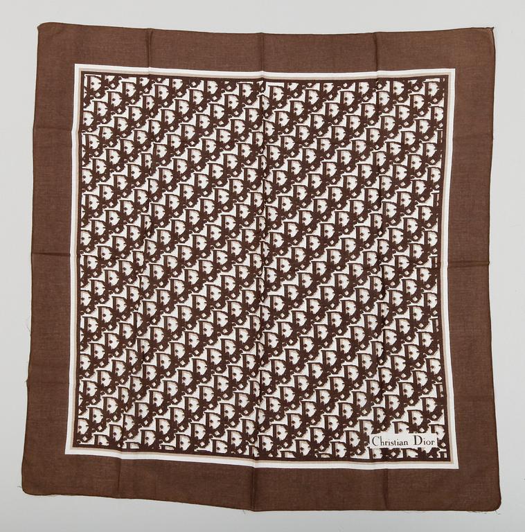 SCARVES, 3 st, Christian Dior.