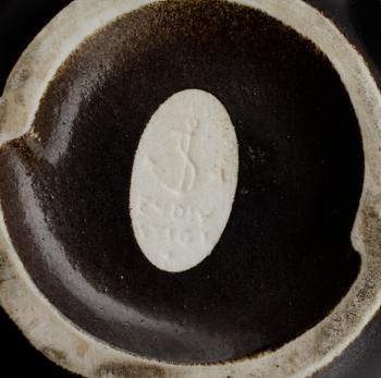 VASER, 2 st samt FAT, stengods, Endiv och Pungo, Stig Lindberg, Gustavsberg.