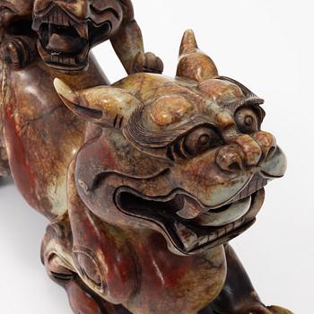 Stone sculpture, China, 20th century.